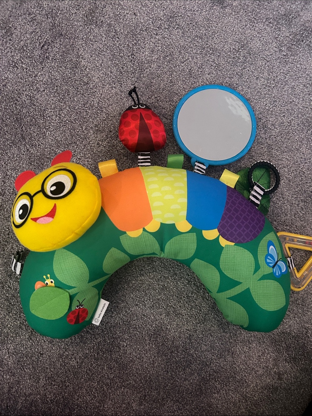 Baby Einstein Caterpillar Activity Pillow - Baby Development Toy